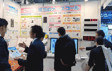 生体・居室見守りシステムの展示イメージ