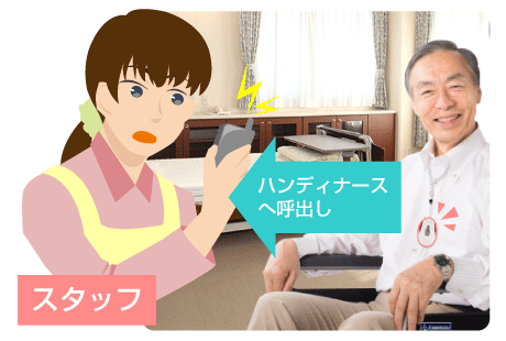 常に呼べる安心を