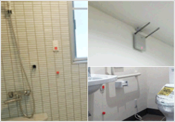 移動が多いスタッフの業務動線に合わせたナースコールシステム画像