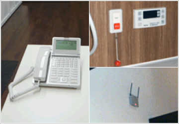 各種システムと連携させた拡張性の高いナースコール画像