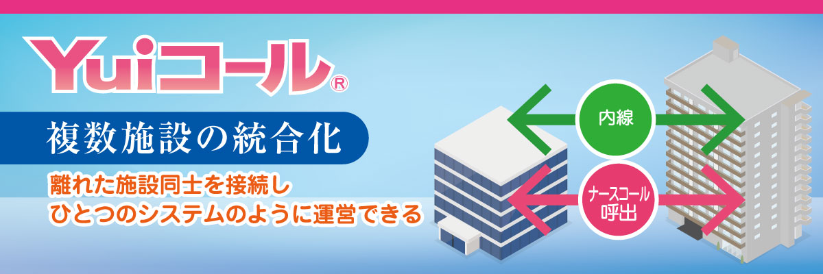 複数施設電話・呼出一体化