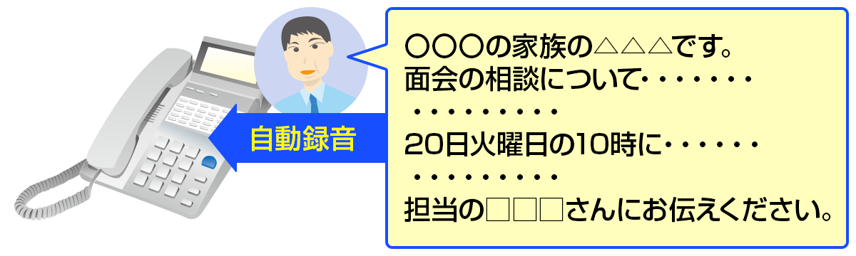 自動で外線からの通話を自動録音